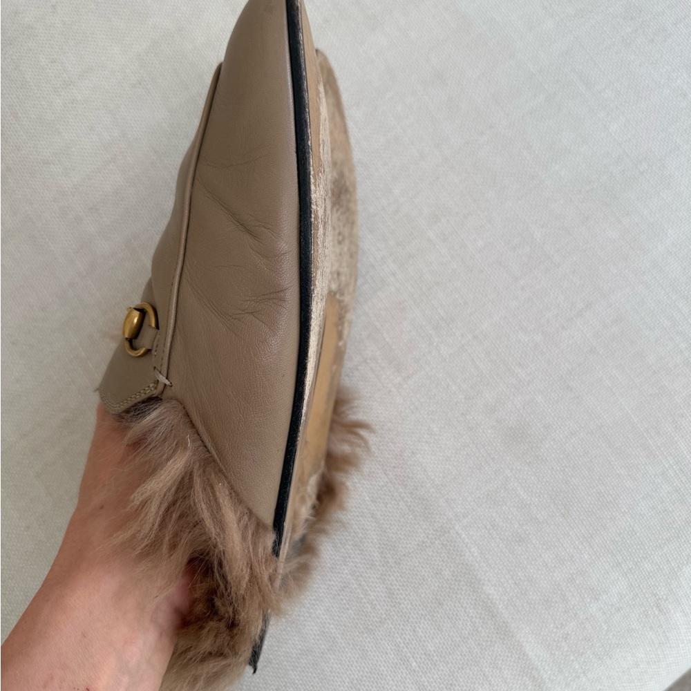 Gucci Tan Brown Leather Mules with Horsebit Detail - Picture 7 of 8